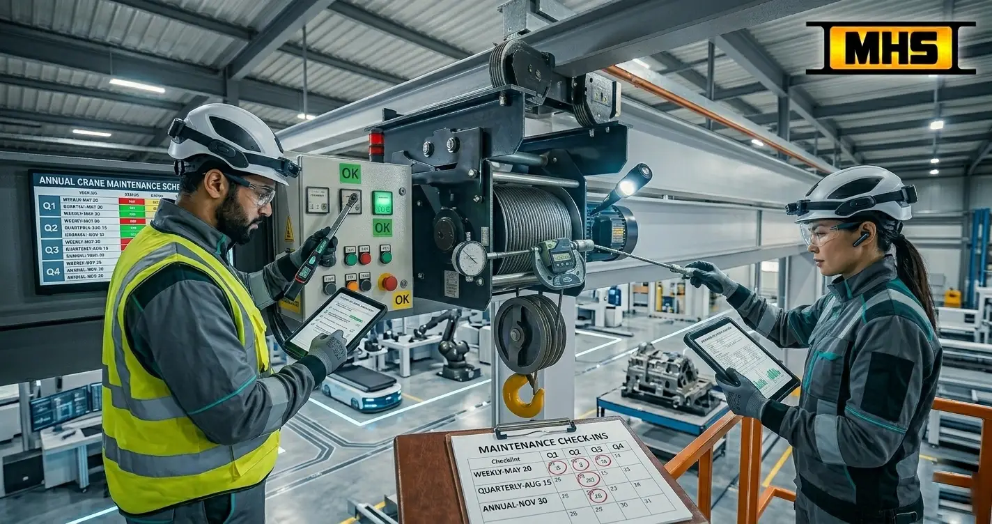 crane maintenance schedule