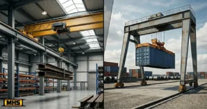 Overhead Crane vs Gantry Crane