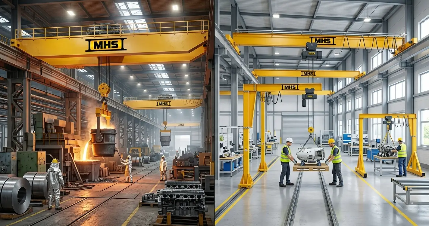 Process Cranes vs Modular Cranes