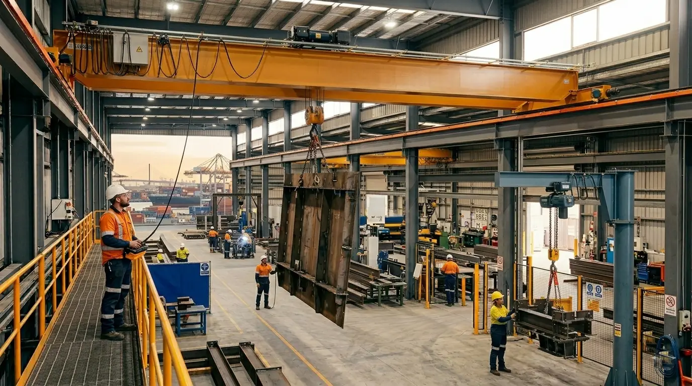 difference between hoist and crane