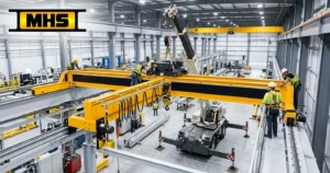 overhead crane installation